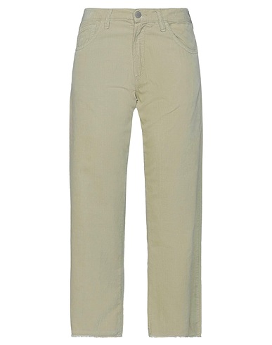 MASSIMO ALBA Casual trouser Light green 100% Cotton