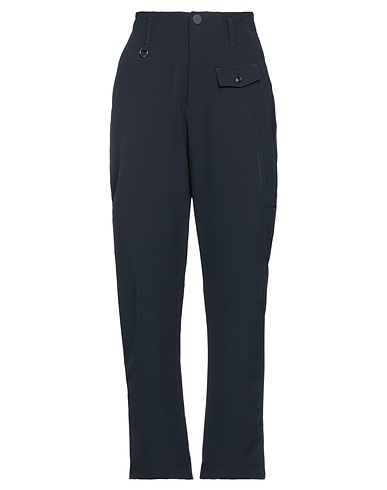 HIGH Casual pants Midnight blue 88% Polyester, 12% Elastane