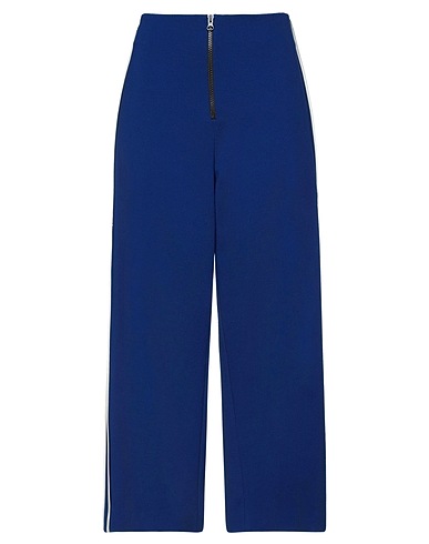 PIANURASTUDIO Casual trouser Bright blue 70% Viscose, 27% Polyamide, 3% Rubber