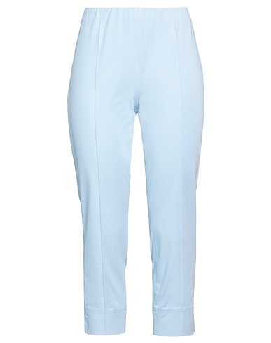 SEDUCTIVE Casual pants Sky blue 51% Polyamide, 39% Cotton, 10% Elastane