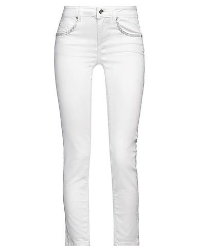 LIU •JO Pantalone Bianco 67% Cotone, 29% Poliestere, 4% Elastan