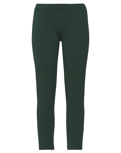 BLUEBERRY ITALIA Casual trouser Dark purple 90% Cotton, 10% Elastic fibres