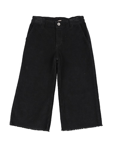 DIXIE Casual trouser Black 78% Cotton, 20% Modal, 2% Elastane