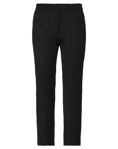 LANVIN パンツ ブラック ポリエステル 55% / バージンウール 45%