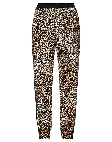 JUST CAVALLI Casual pants Sand 75% Cupro, 25% Polyester, Polyamide, Elastane, Cotton