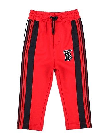 BURBERRY Casual trouser Red 85% Polyester, 15% Elastane