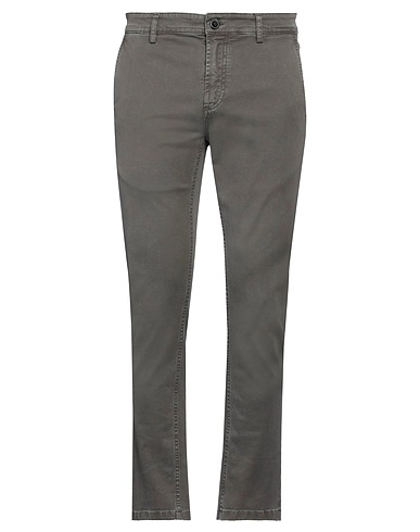 DEPARTMENT 5 Casual trouser Grey 98% Cotton, 2% Elastane