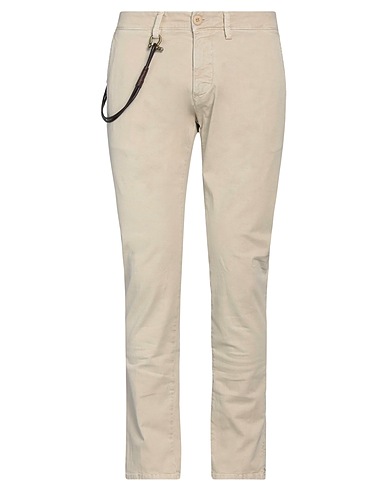MODFITTERS Casual trouser Beige 98% Cotton, 2% Elastane
