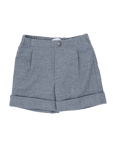 IL GUFO Shorts & Bermuda Grey 69% Polyester, 29% Viscose, 2% Elastane