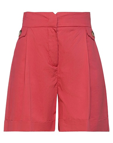 TWENTY EASY by KAOS Shorts & Bermuda Burgundy 100% Cotton