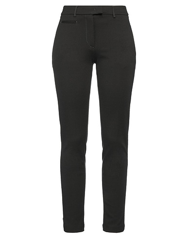 DONDUP Casual trouser Dark green 69% Viscose, 25% Polyamide, 6% Elastane