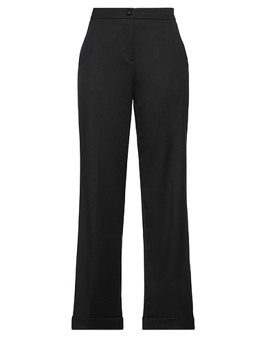 NORA BARTH Casual trouser Black 64% Polyester, 33% Viscose, 3% Elastane