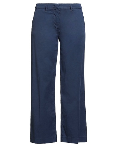 MASON'S Casual trouser Navy blue 57% Cotton, 40% Viscose, 3% Elastane