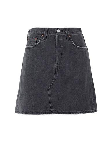 LEVI'S Rock HR DECON ICNIC BFLY SKRT
 Schwarz 100% Baumwolle