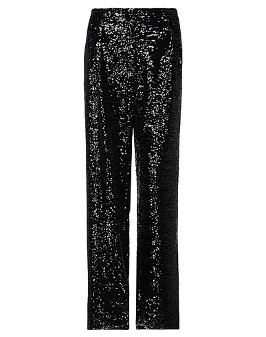 IN THE MOOD FOR LOVE Casual trouser Black 100% Polyester