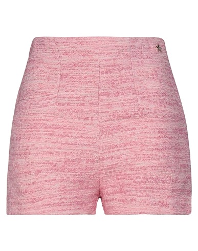 SOUVENIR Shorts & Bermuda Pink 68% Cotton, 25% Acrylic, 4% Polyester, 3% Other Fibres