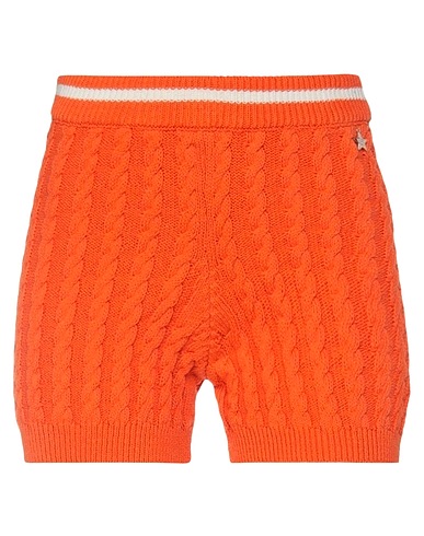SOUVENIR Shorts et Bermudas Orange 65% Coton, 30% Polyester, 5% Autres fibres