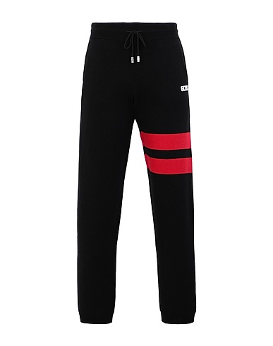 GCDS Casual trouser Black 44% Polypropylene, 37% Wool, 17% Polyamide, 2% Elastane