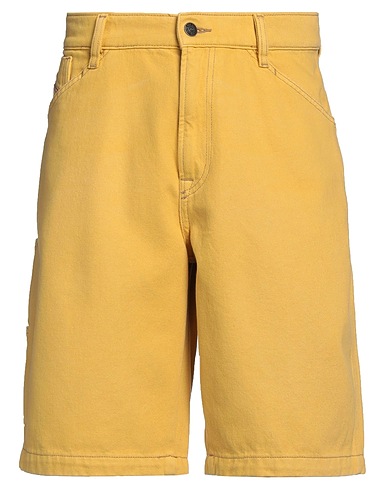 DIESEL Denim shorts Mustard 100% Cotton