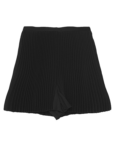 VALENTINO GARAVANI Shorts & Bermuda Black 65% Virgin Wool, 35% Silk
