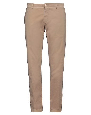 MARTIN ZELO Dress pants BEIGE 98% Cotton, 2% Elastane