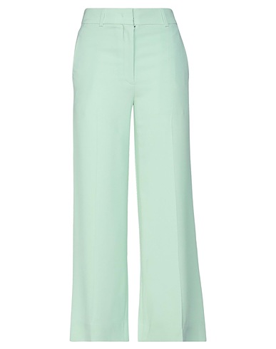 ROCHAS Casual trouser Light green 95% Viscose, 5% Elastane