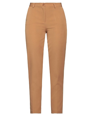 MIRONCÈ Casual trouser Sand 90% Polyester, 10% Elastane