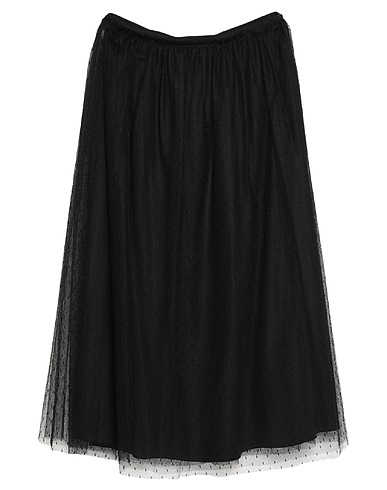 REDValentino Maxi Skirts Black 100% Polyamide