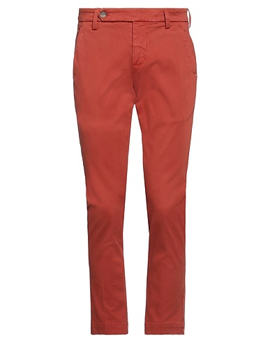 ENTRE AMIS Casual trouser Rust 98% Cotton, 2% Elastane