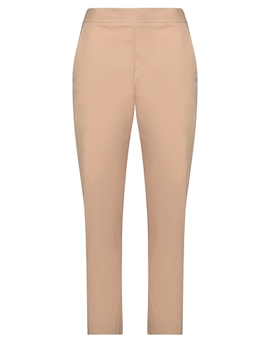 PIAZZA SEMPIONE Casual pants Beige 94% Cotton, 6% Elastane