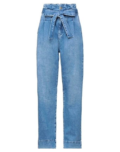 MY TWIN TWINSET Denim trousers Blue 98% Cotton, 2% Elastane