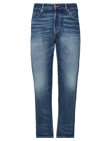 EMPORIO ARMANI Denim trousers Blue 100% Cotton