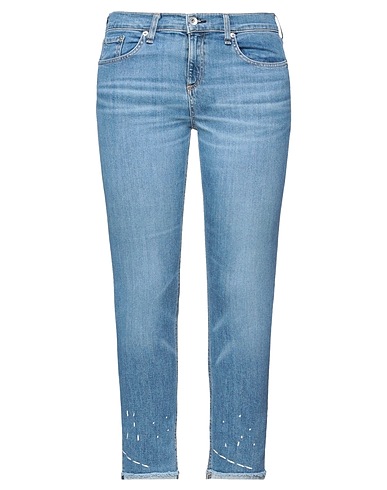 RAG & BONE Denim pants Blue 98% Cotton, 2% Polyurethane