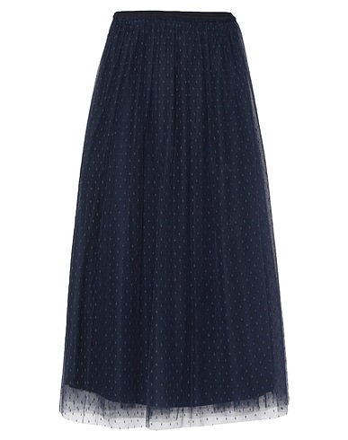 REDValentino Maxi Skirts Midnight blue 100% Polyamide
