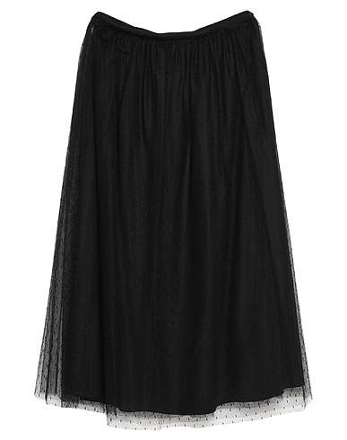 REDValentino Long skirt Black 100% Polyamide