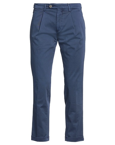 MICHAEL COAL Pantalone Blu navy 98% Cotone, 2% Elastan