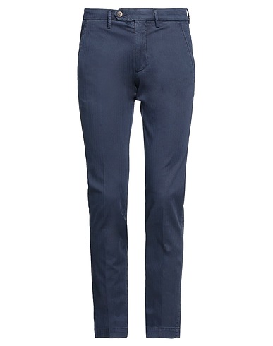 MICHAEL COAL Pantalone Blu navy 98% Cotone, 2% Elastan
