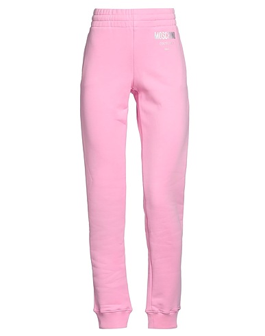 MOSCHINO Casual trouser COUTURE Pink 100% Cotton