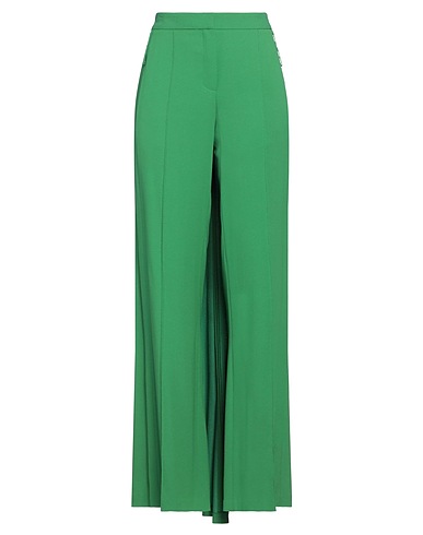 BARBARA BUI Pantalon Vert émeraude 58% Acétate, 42% Viscose