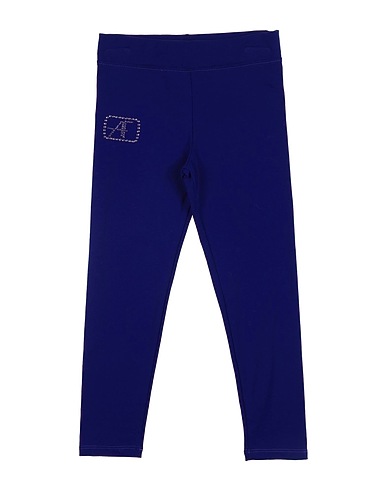 ALBERTA FERRETTI Leggings Purple 96% Cotton, 4% Elastane