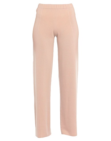 FABIANA FILIPPI Casual trouser Blush 100% Cashmere