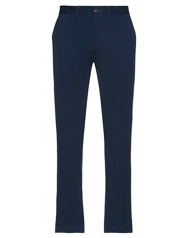 BEN SHERMAN Casual trouser Midnight blue 97% Organic cotton, 3% Elastane