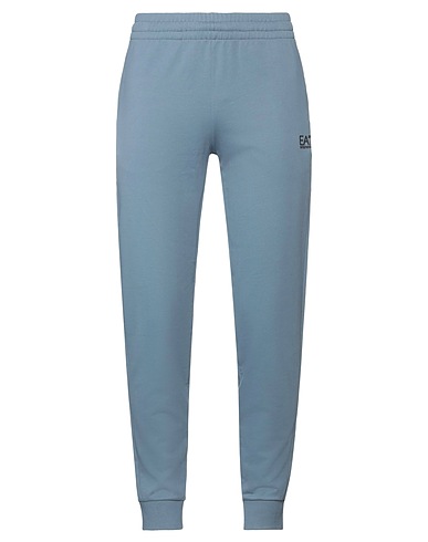 EA7 Casual trouser Slate blue 100% Cotton