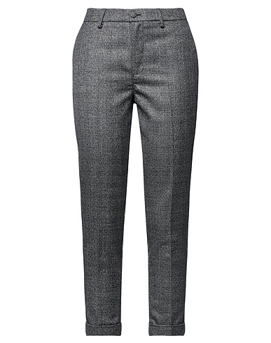 LIU •JO Casual pants Black 63% Polyester, 33% Viscose, 2% Elastane, 2% Metal