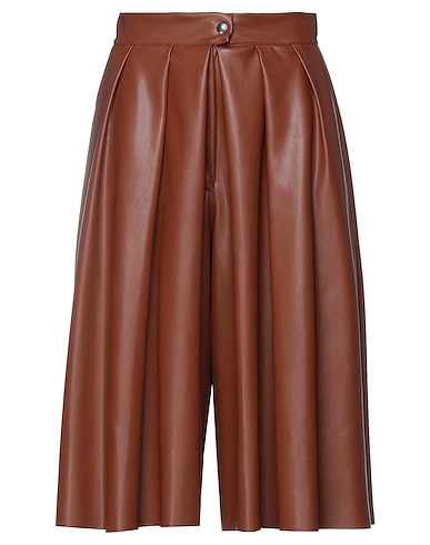 DIXIE Casual trouser Brown 100% Polyester
