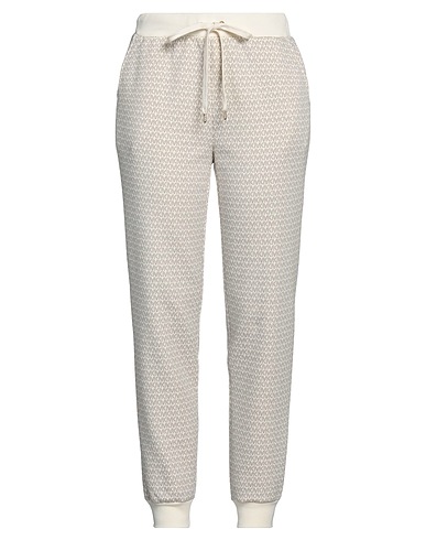 MICHAEL MICHAEL KORS Casual trouser MK DOT CLSC SPORT JOGGER
 Cream 80% Organic cotton, 20% Recycled polyester
