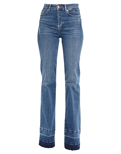 7 FOR ALL MANKIND Jeans Blau 54% Baumwolle, 40% Lyocell, 6% Elastan