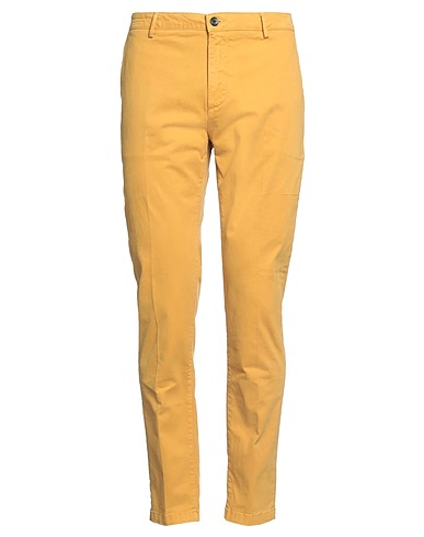 YAN SIMMON Pantalone Senape 97% Cotone, 3% Elastan
