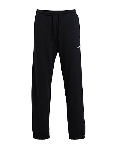 LEVI'S Casual trouser RED TAB SWEATPANT Black 100% Cotton