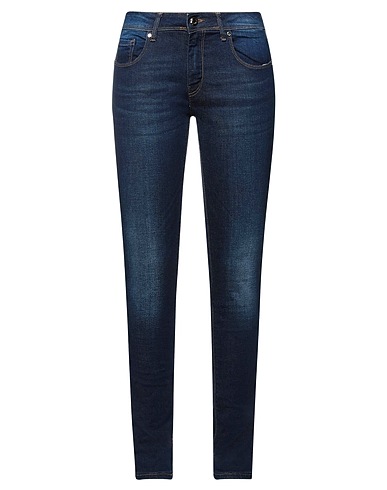 GAUDÌ Denim pants JEANS Blue 98% Cotton, 2% Elastane